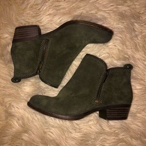 Lucky Brand Suede Booties Women’s Size 6